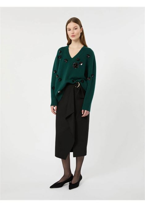 MAX MARA STUDIO Gonna Fenice Drappeggiata Nero MAX MARA Studio | 2626106012670005